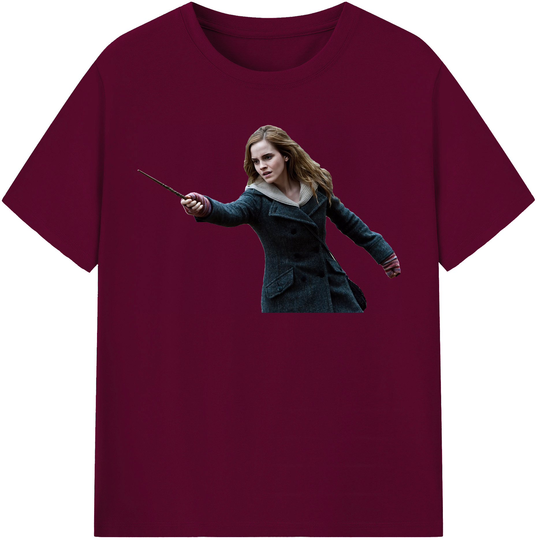 （画像用） Harry Potter ハリー・ポッターシリーズ レディースカジュアルプリントTシャツ（綿100％）